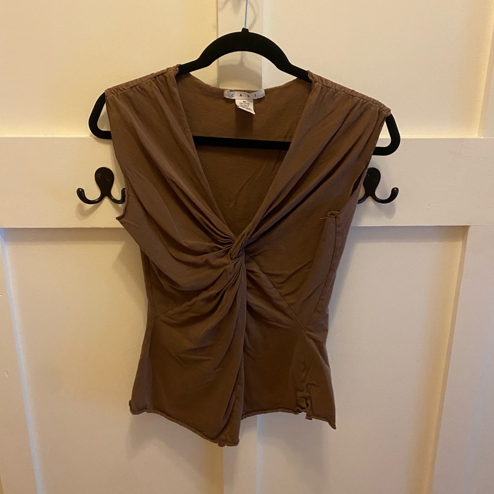 ⚡️3/20$⚡️CAbi twist tank top